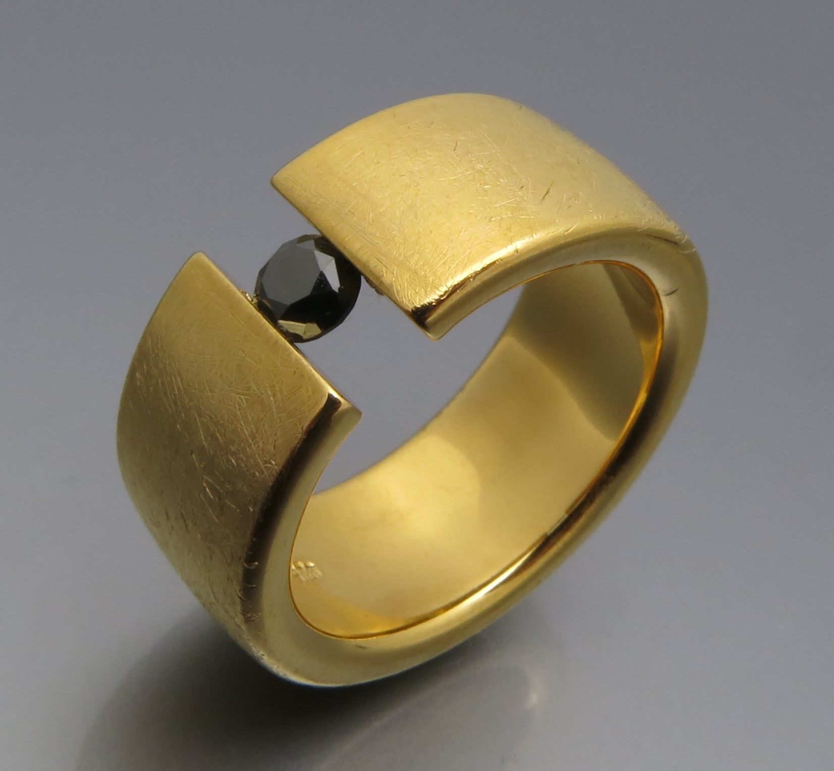 Breiter Diamant Spannring – Bild 4