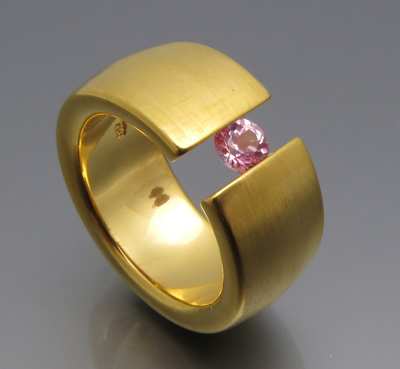 Breiter Safir Spannring "Color" – Bild 2