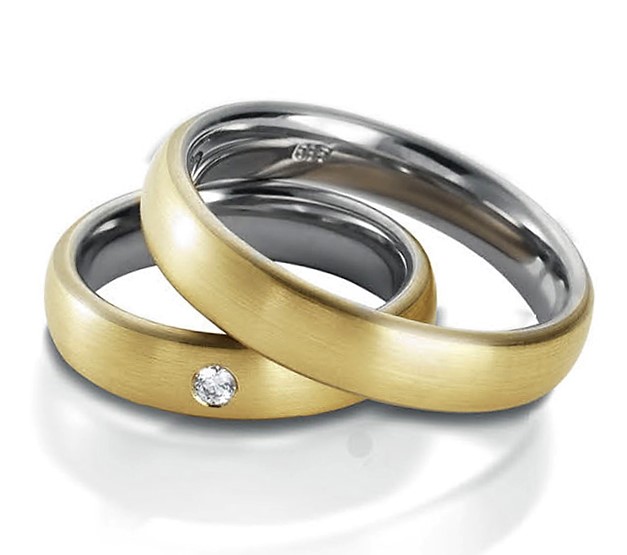 Eheringe/Trauringe Bicolor