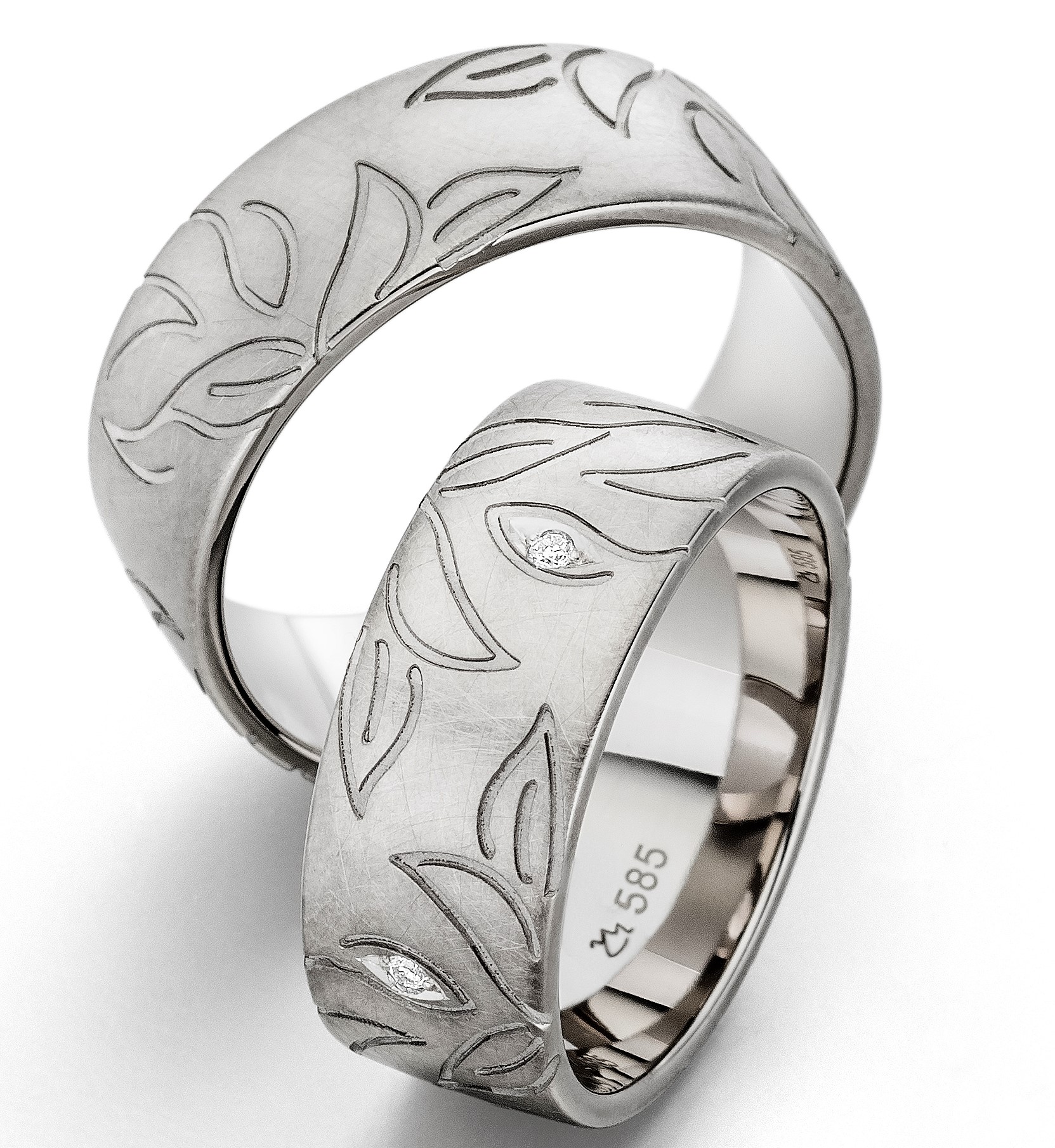 Eheringe/Trauringe Flower