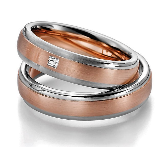 Eheringe/Trauringe Bicolor