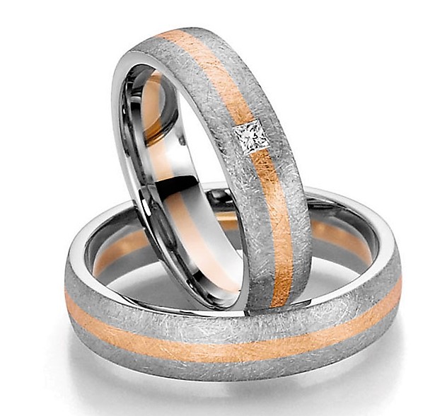 Eheringe/Trauringe Bicolor