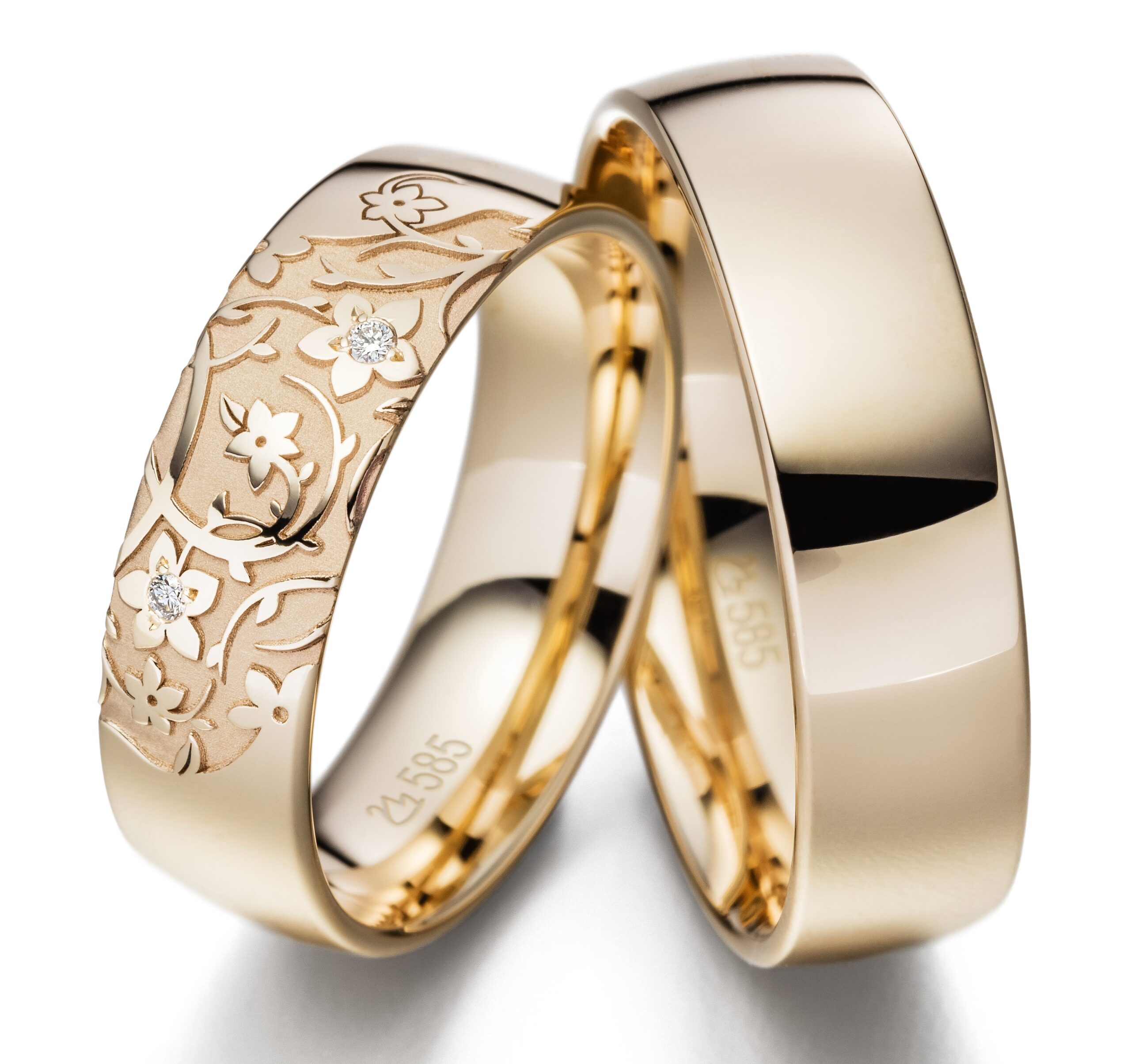 Eheringe/Trauringe Flower
