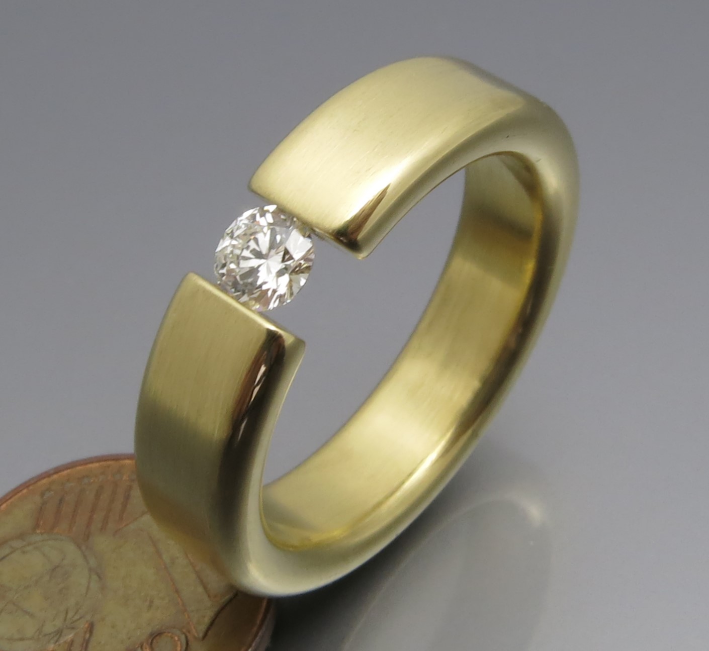 Eleganter Brillant Spannring - Klassiker – Bild 4
