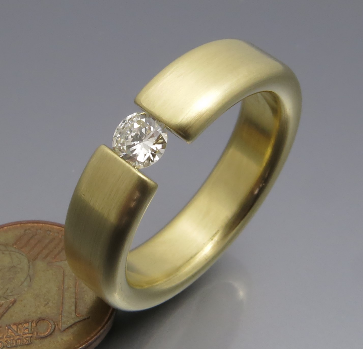 Eleganter Brillant Spannring - Klassiker – Bild 6