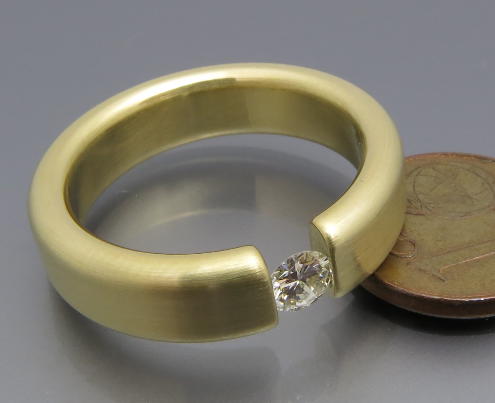 Eleganter Brillant Spannring - Klassiker – Bild 8