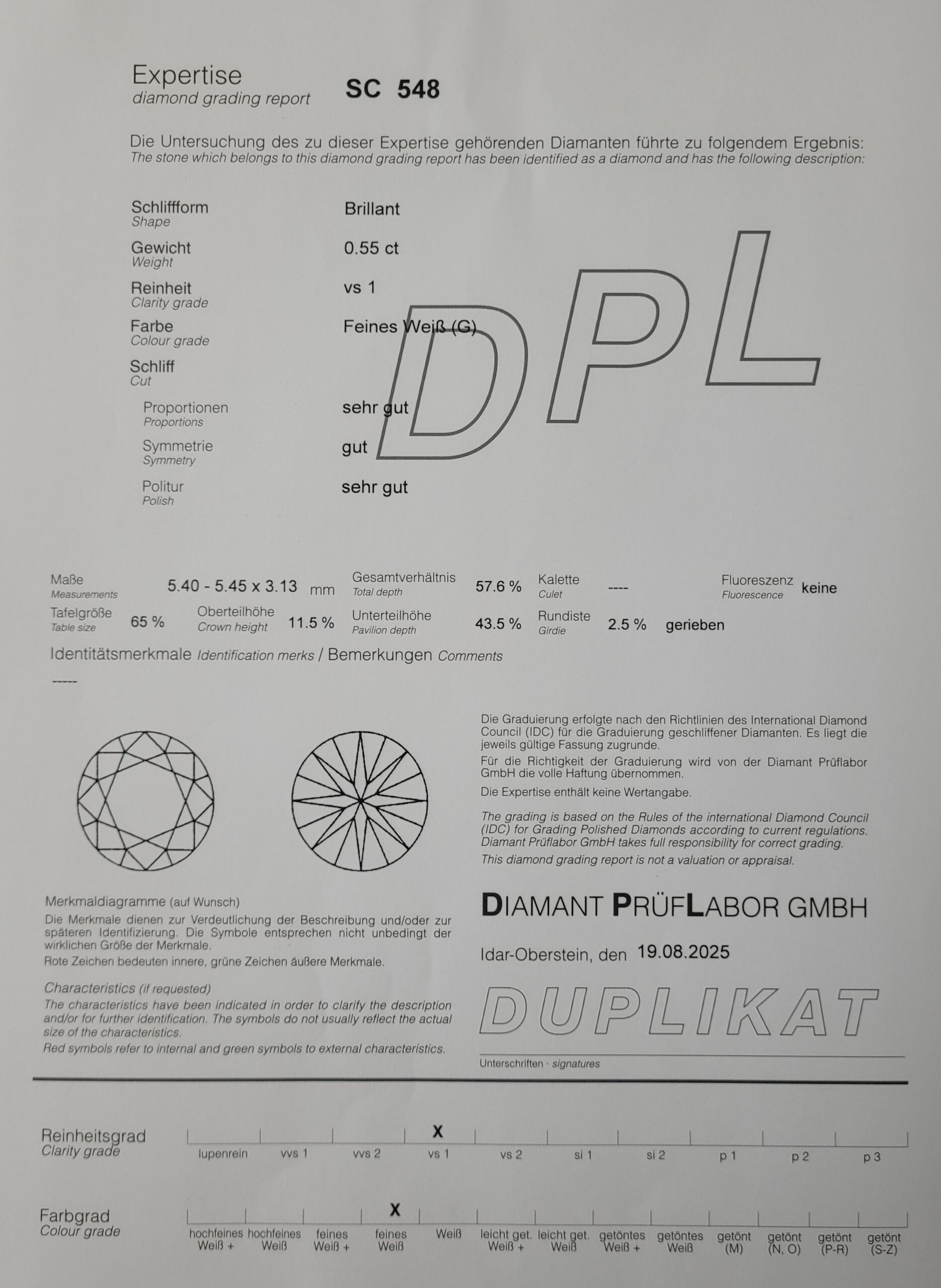 Eleganter Brillant Spannring "Peak" – Bild 9