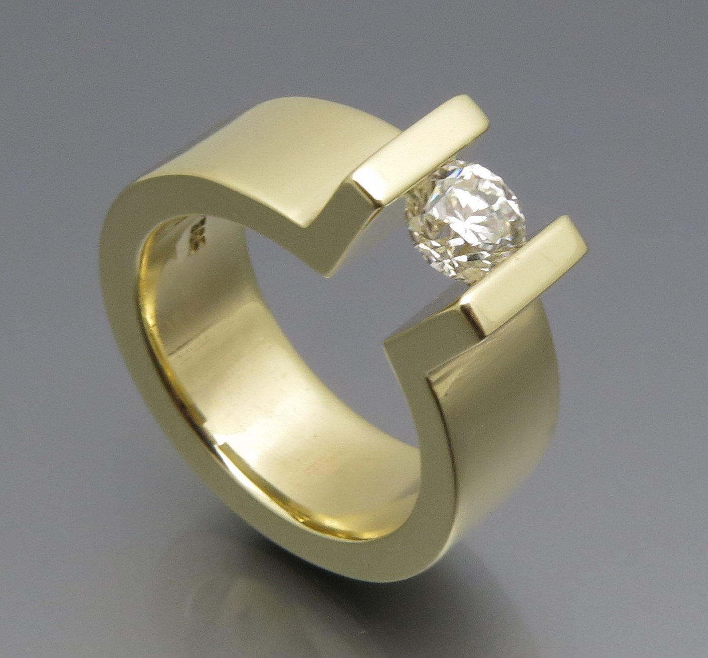 Eleganter Brillant Spannring "Peak" – Bild 8