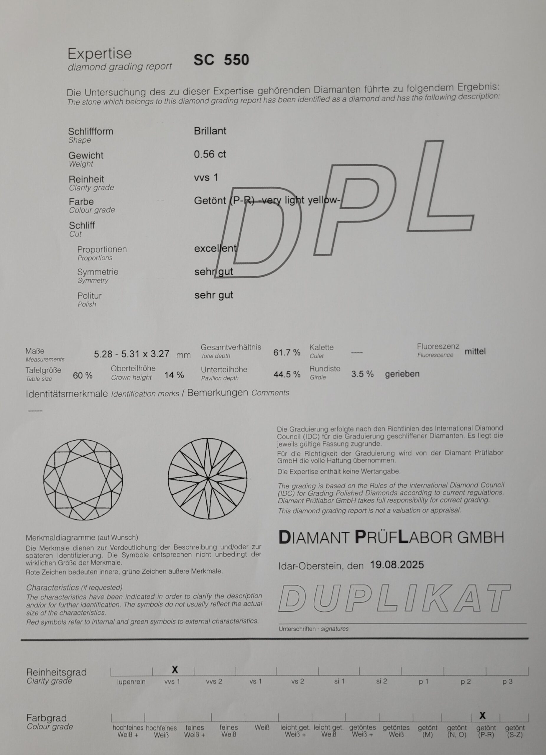 Eleganter Brillant Spannring "Peak" – Bild 6