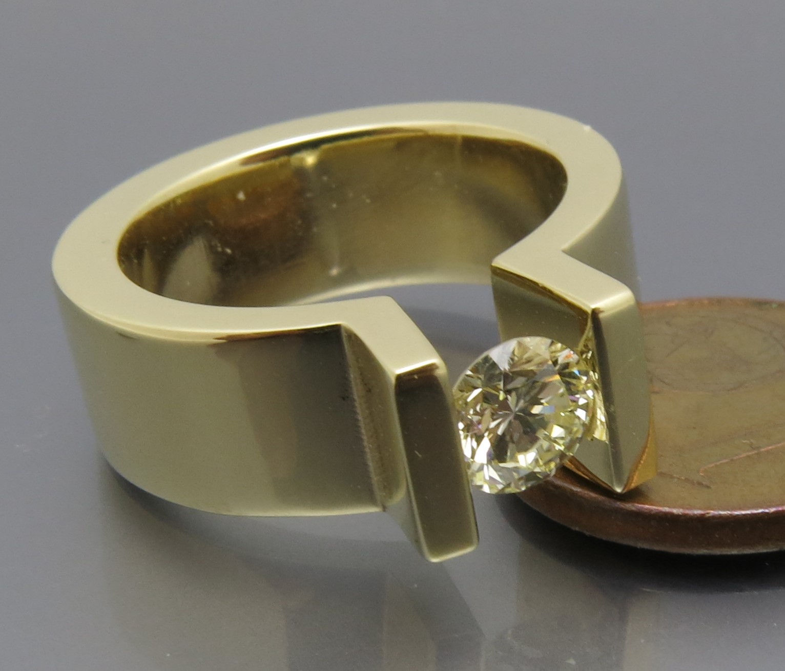 Eleganter Brillant Spannring "Peak" – Bild 10