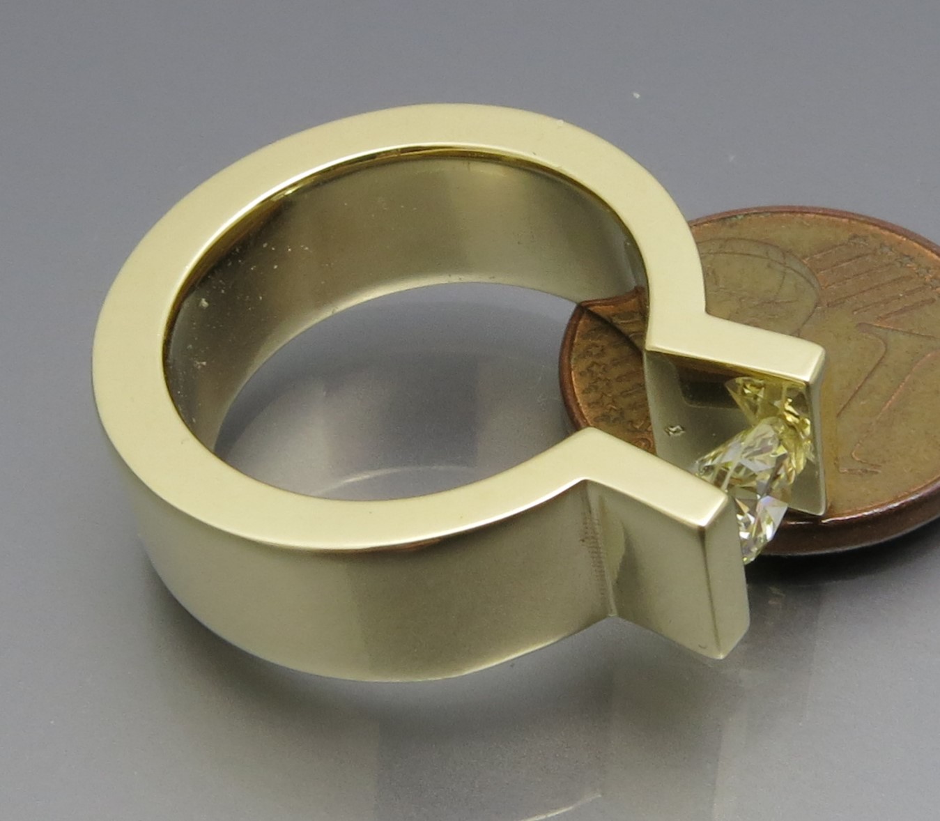 Eleganter Brillant Spannring "Peak" – Bild 11