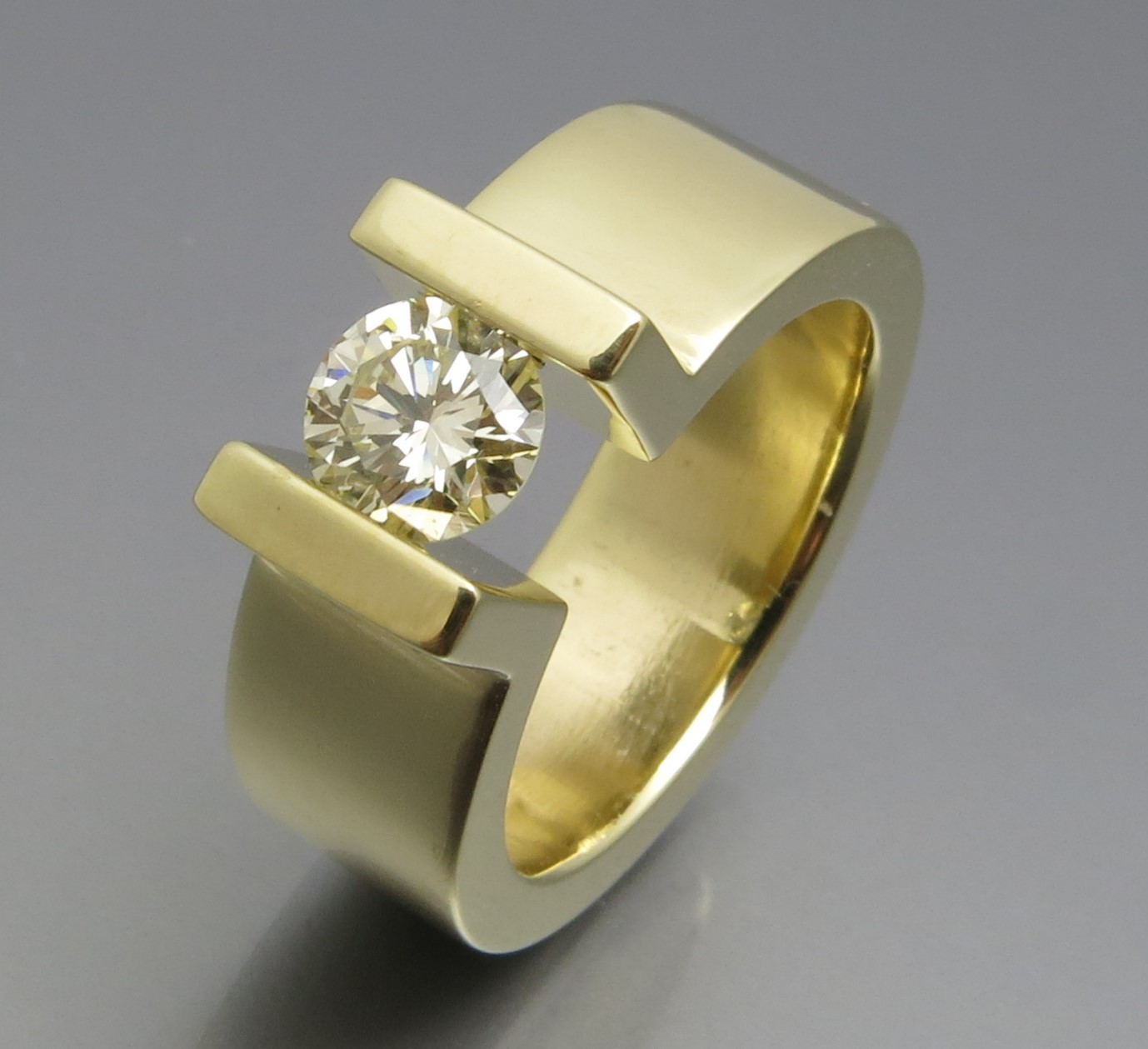 Eleganter Brillant Spannring "Peak" – Bild 3