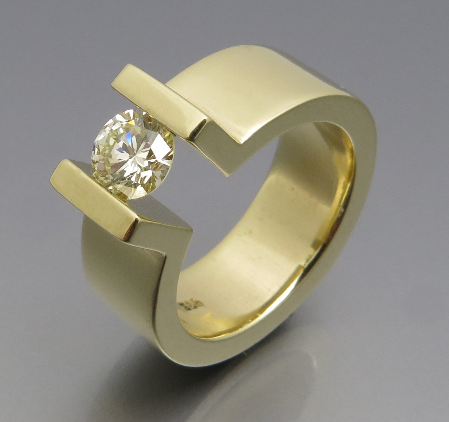 Eleganter Brillant Spannring "Peak" – Bild 4