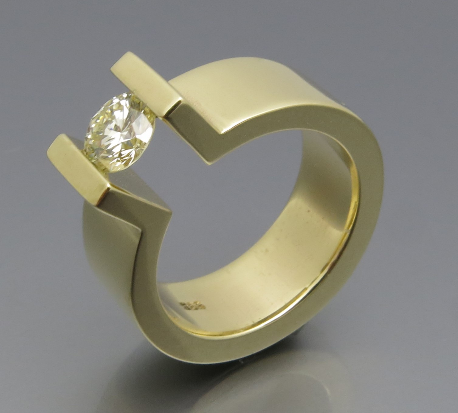 Eleganter Brillant Spannring "Peak" – Bild 7
