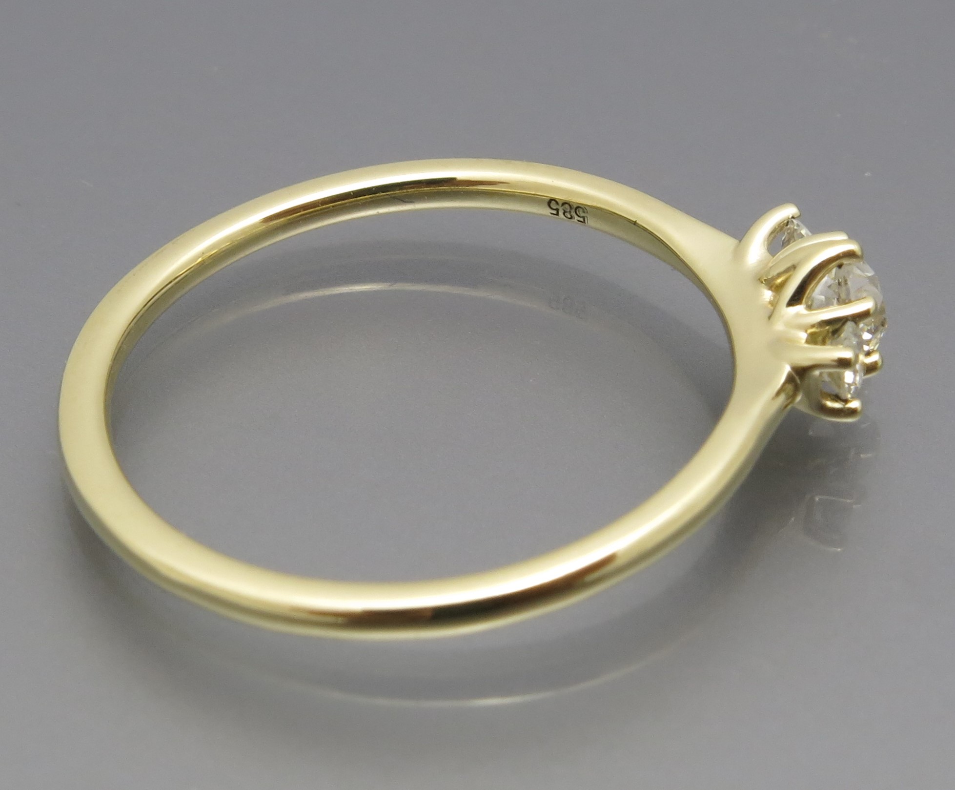 Diamant Ring Trilogie / Verlobungsring / Vorsteckring – Bild 3