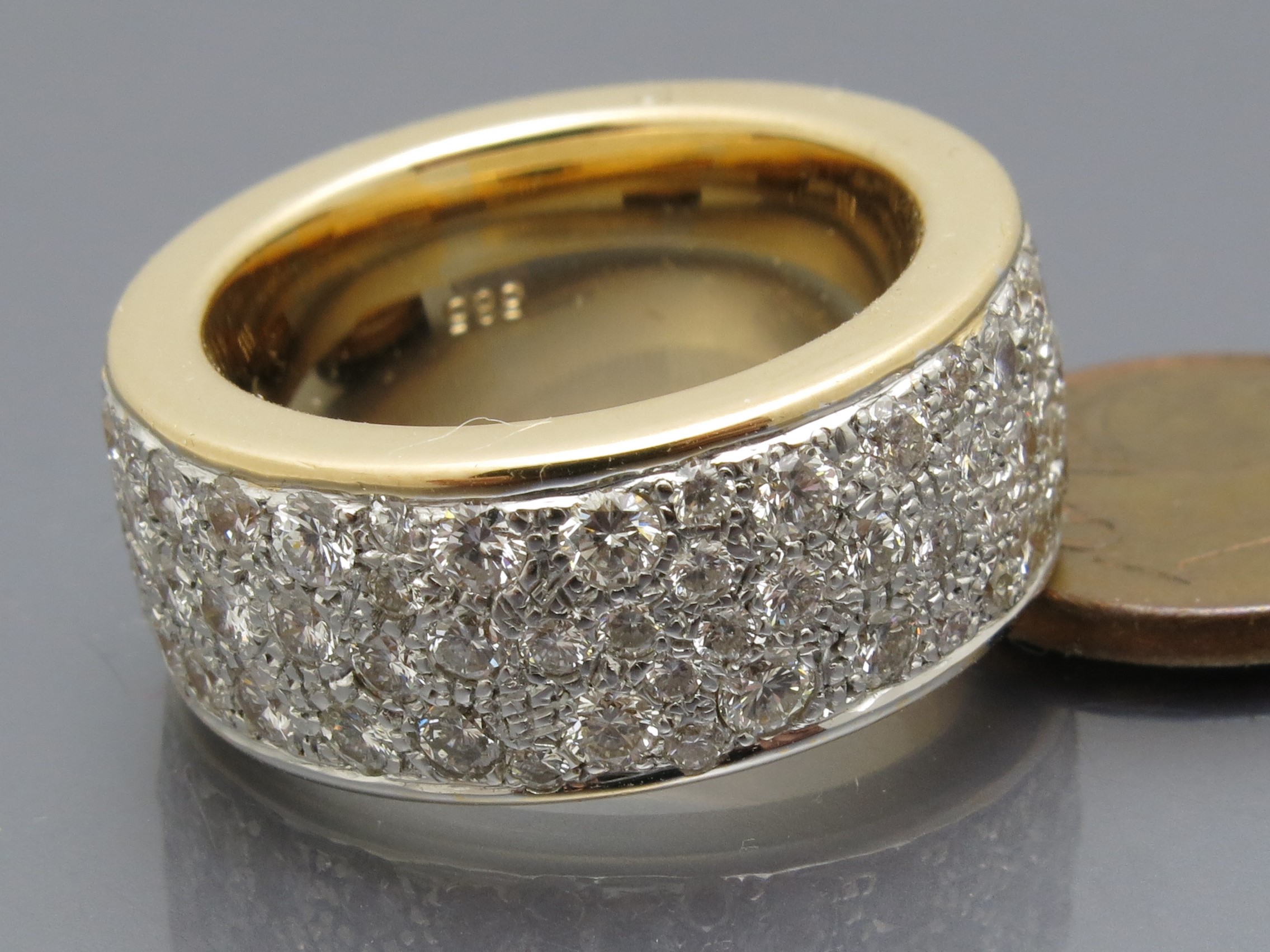 Pompöser Brillant Sternenhimmel Ring – Bild 6