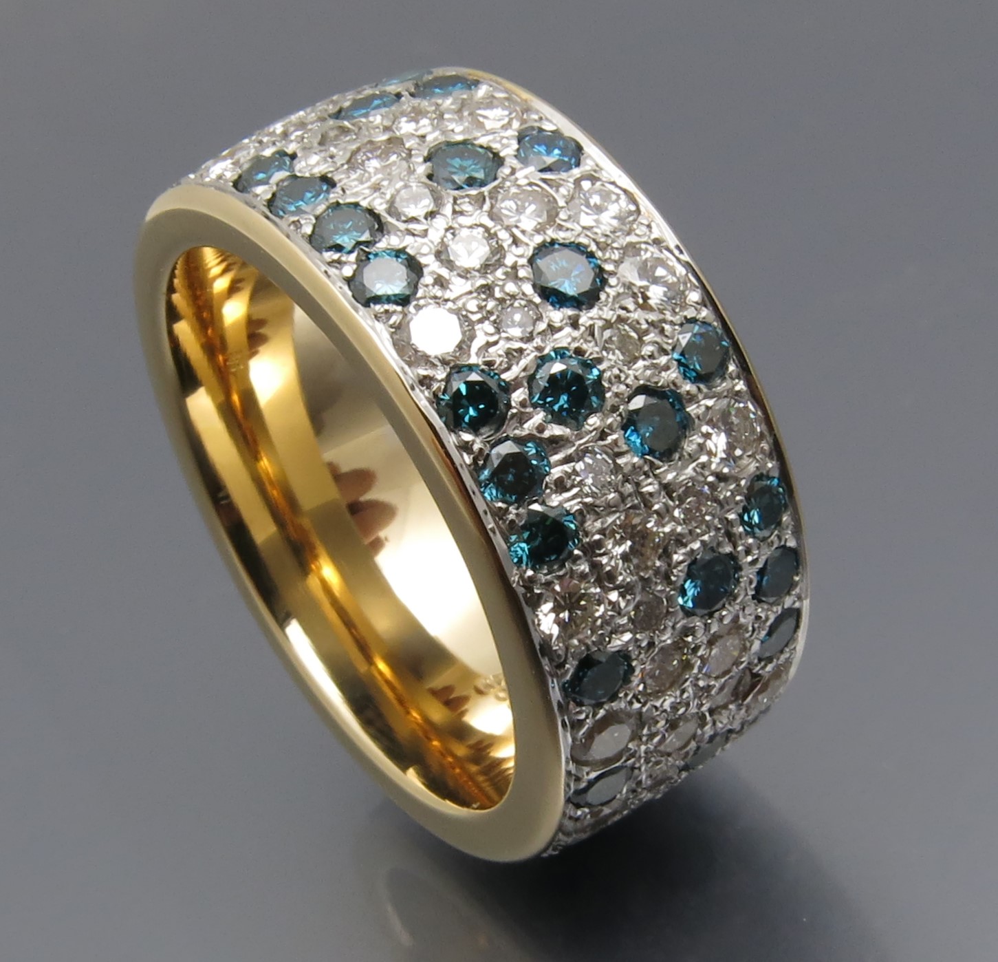 Exklusiver Brillant Sternenhimmel Ring - ANGEBOT! – Bild 7