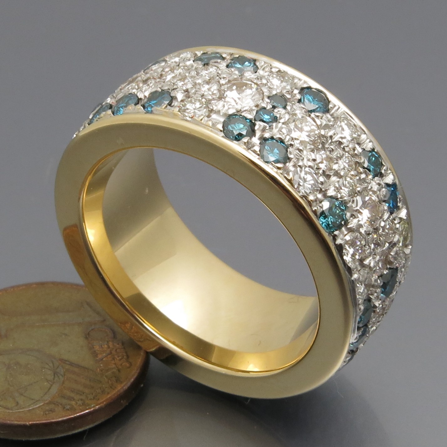Exklusiver Brillant Sternenhimmel Ring – Bild 8