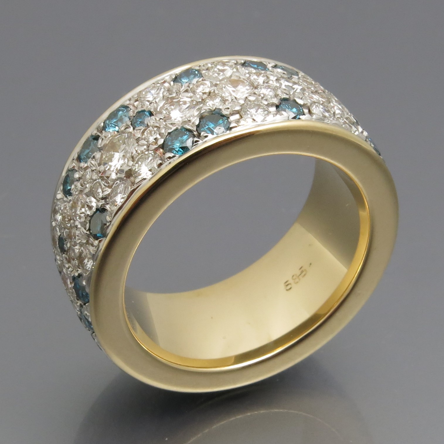 Exklusiver Brillant Sternenhimmel Ring – Bild 13