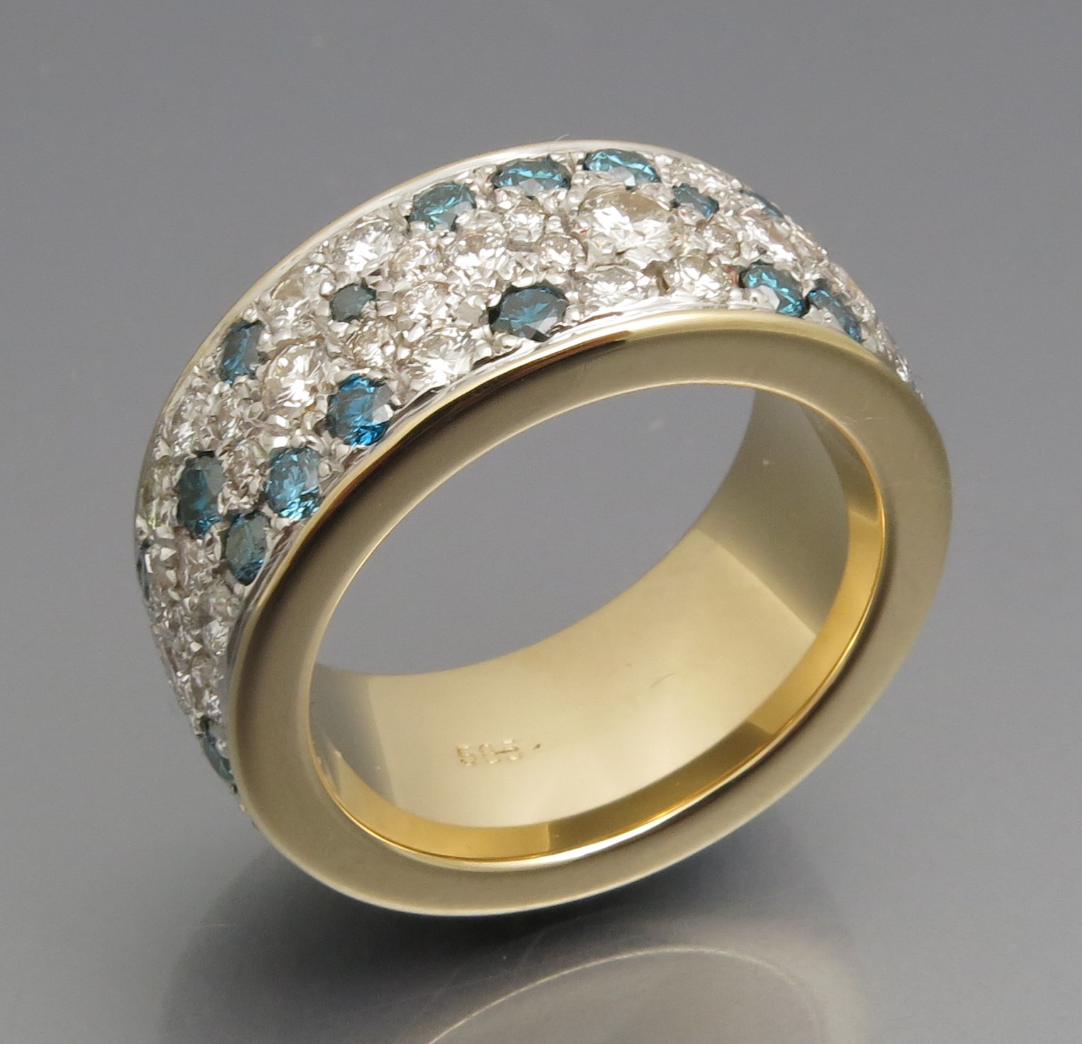 Exklusiver Brillant Sternenhimmel Ring – Bild 3