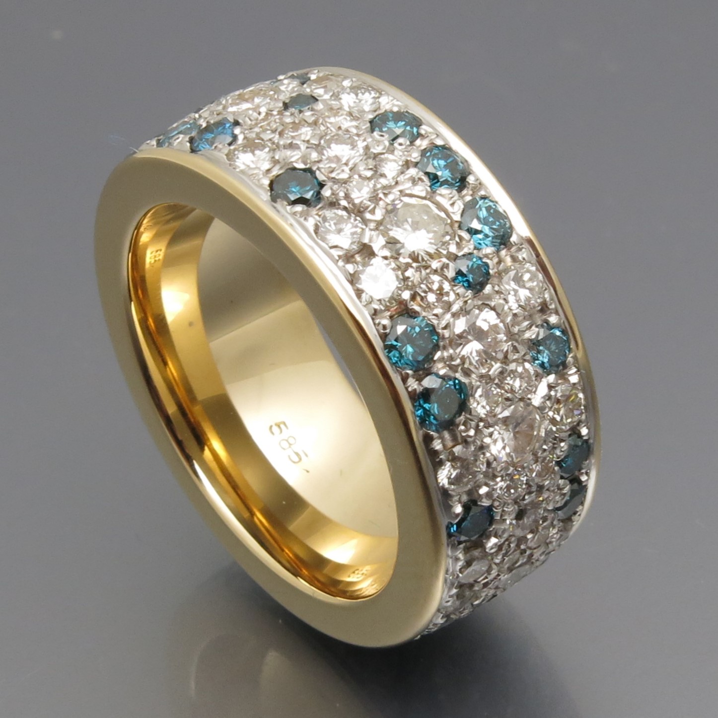 Exklusiver Brillant Sternenhimmel Ring – Bild 4