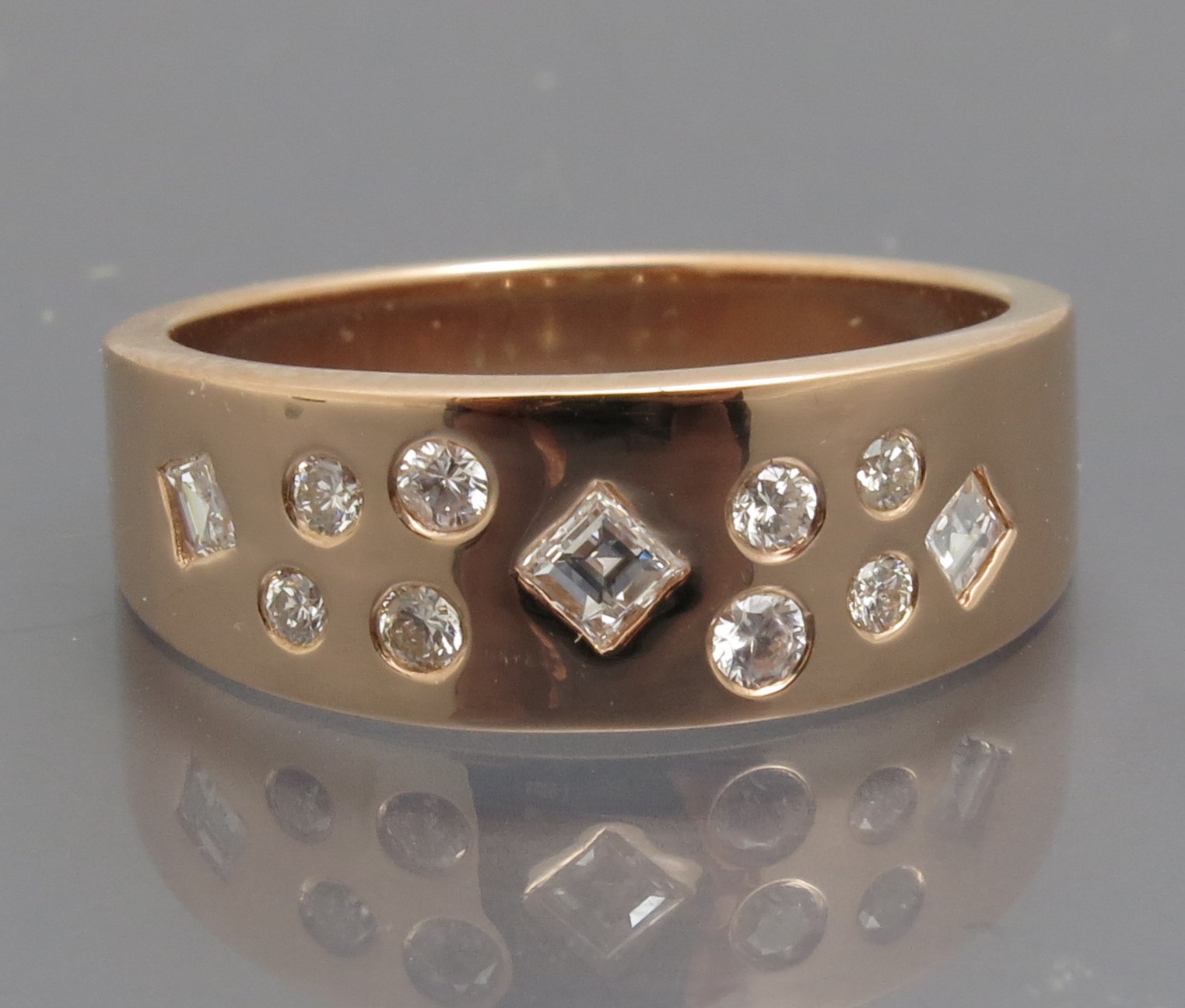 Toller Diamant Sternenhimmel Ring