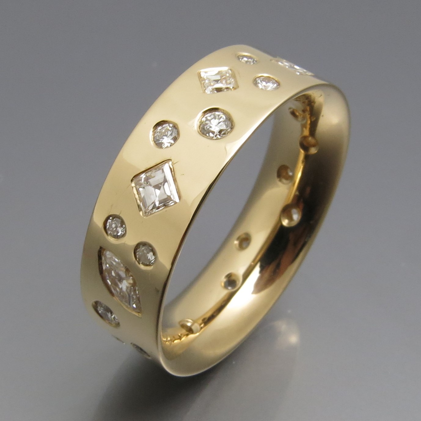 Flotter Diamant Sternenhimmel Ring – Bild 3