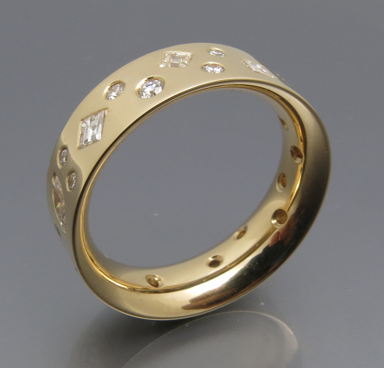 Flotter Diamant Sternenhimmel Ring – Bild 4