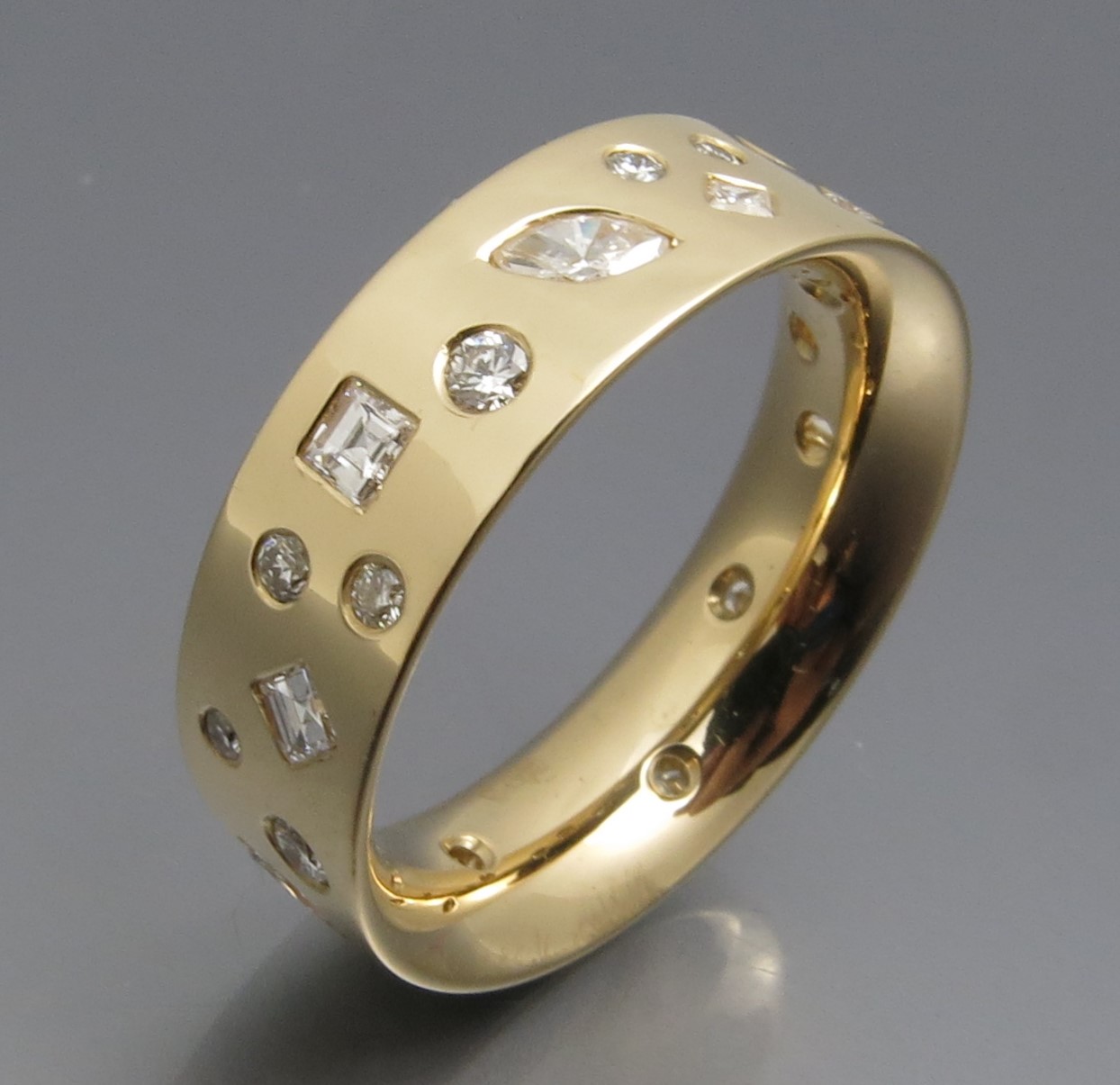 Flotter Diamant Sternenhimmel Ring – Bild 7