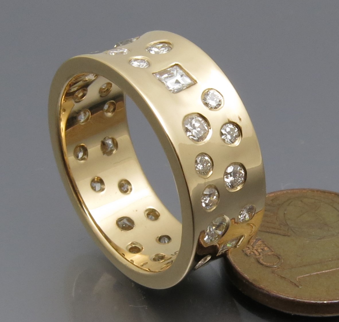 Flotter Diamant Sternenhimmel Ring – Bild 12