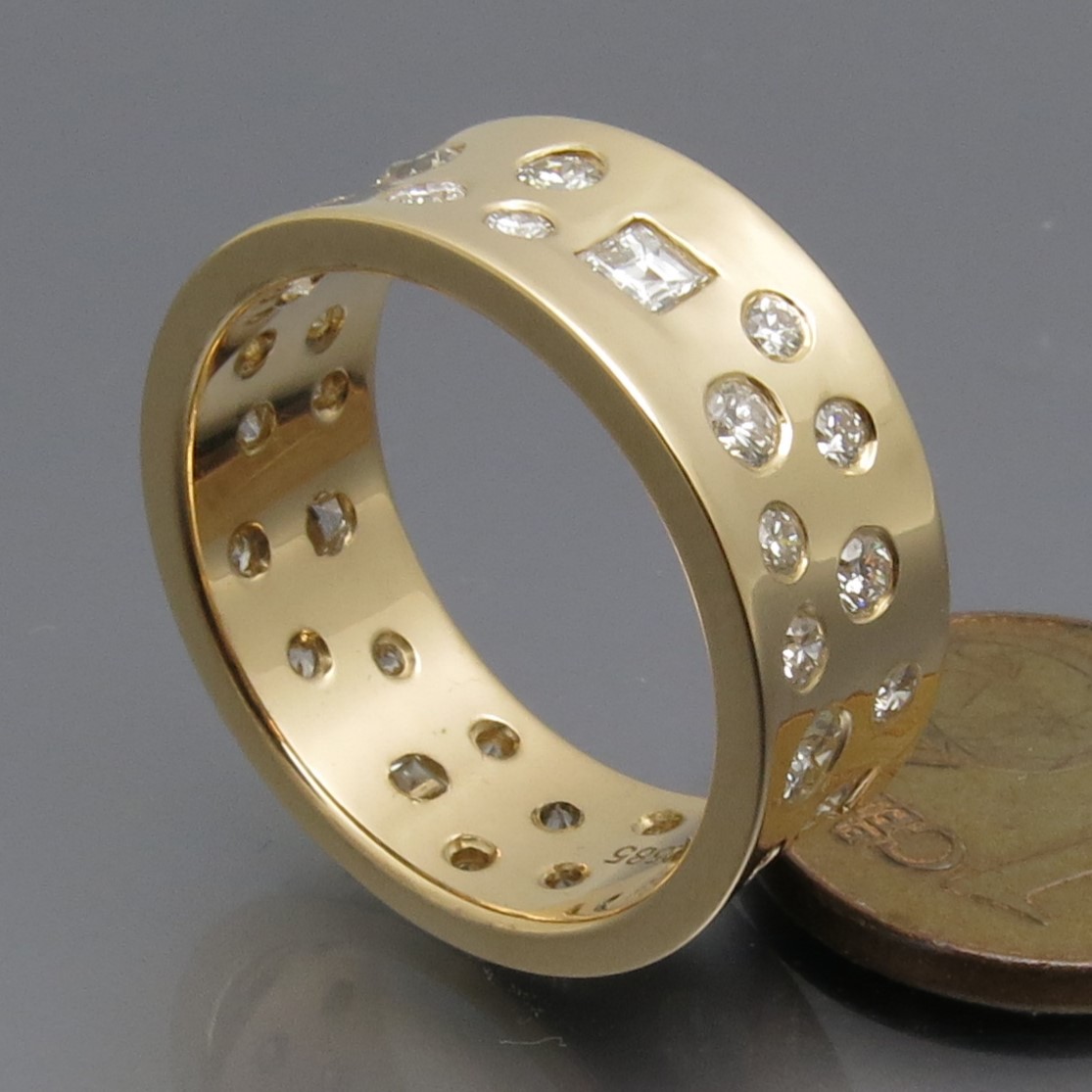 Flotter Diamant Sternenhimmel Ring – Bild 13