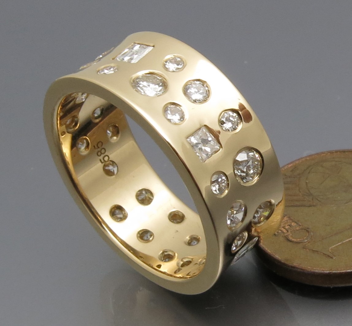 Flotter Diamant Sternenhimmel Ring – Bild 6