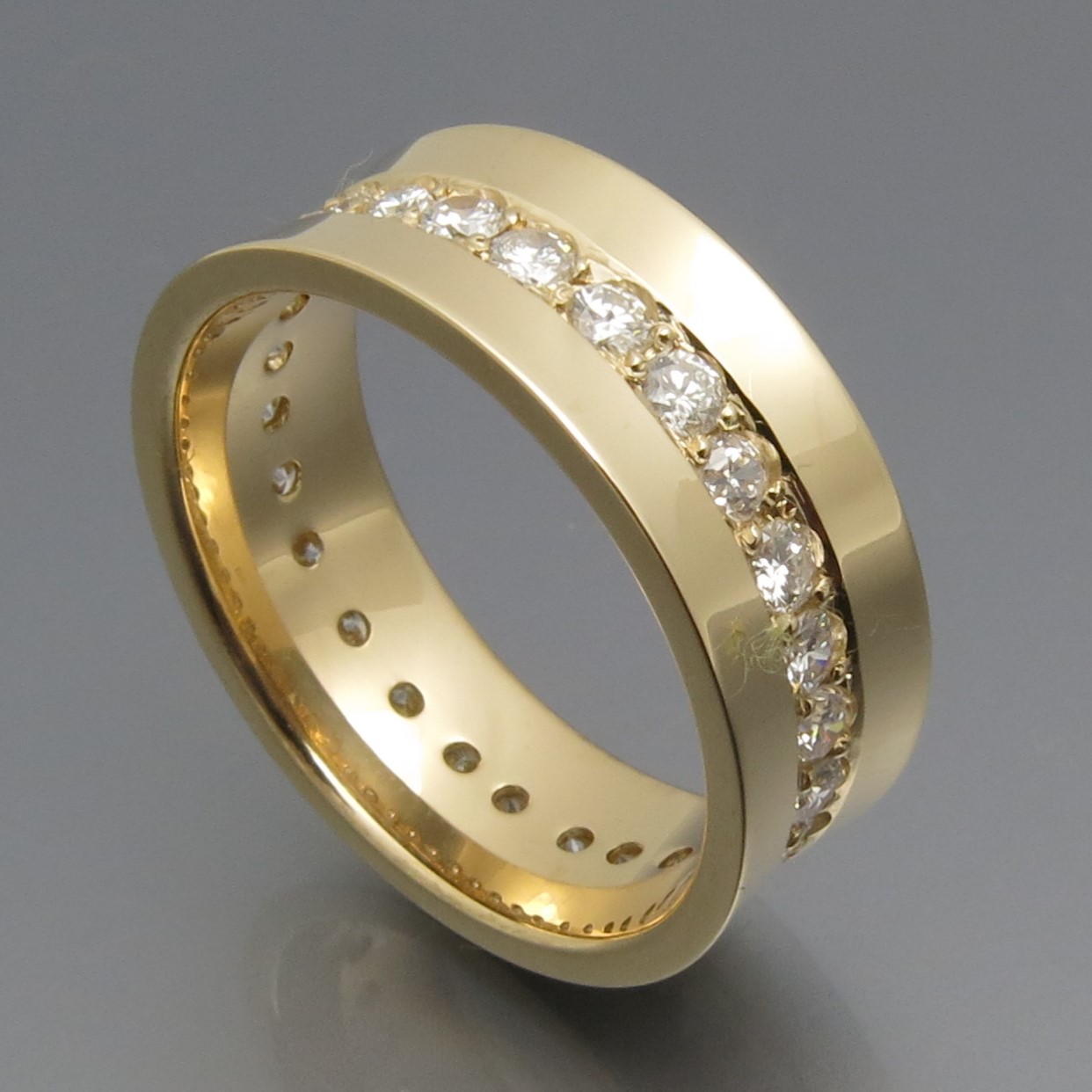 Schicker Diamant Memoire Ring – Bild 2