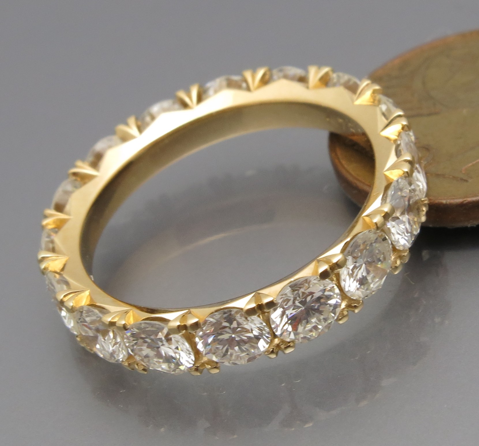 Mondäner Memoire Brillant Ring "Fishtail" – Bild 12