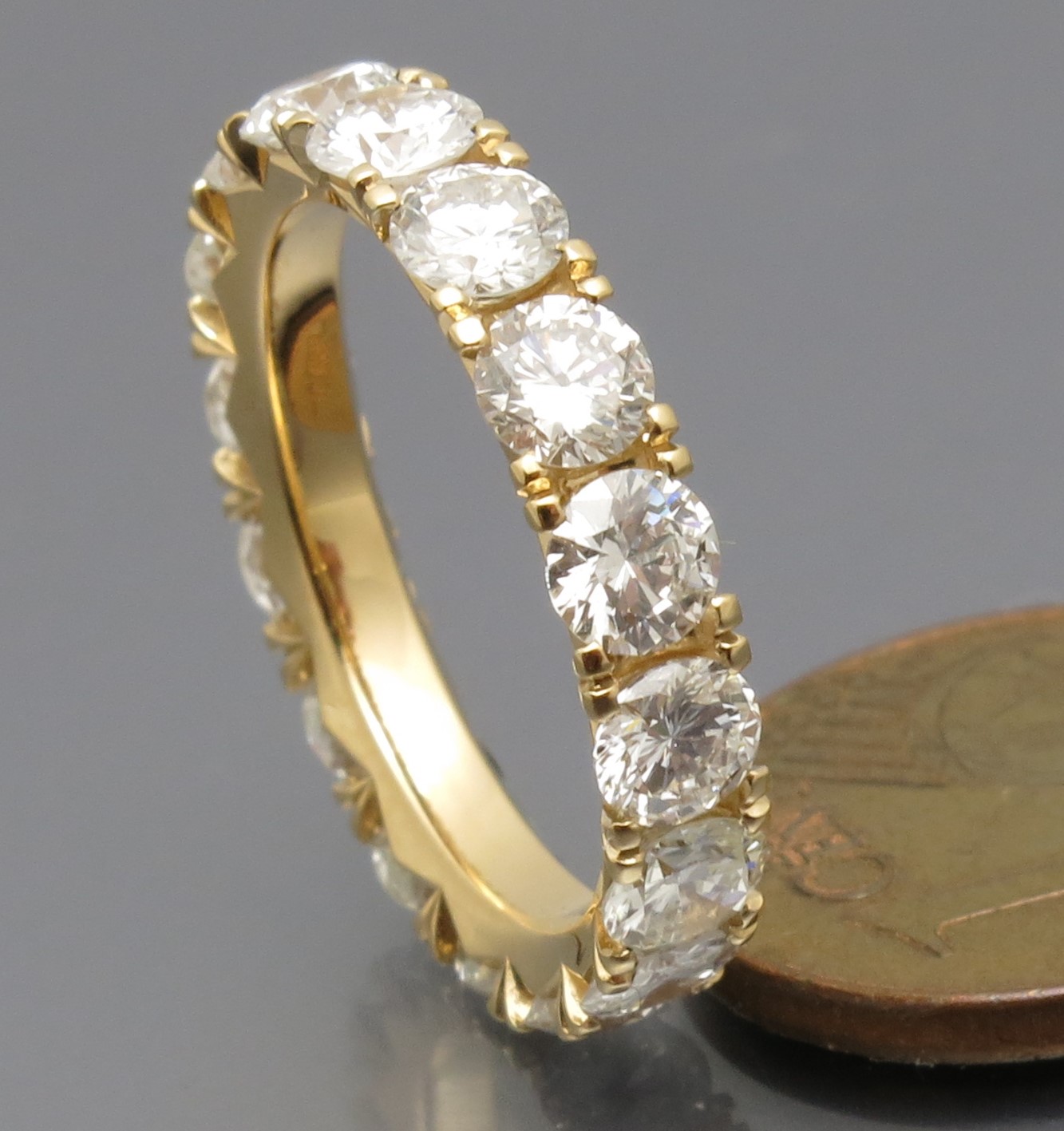 Mondäner Memoire Brillant Ring "Fishtail" – Bild 14