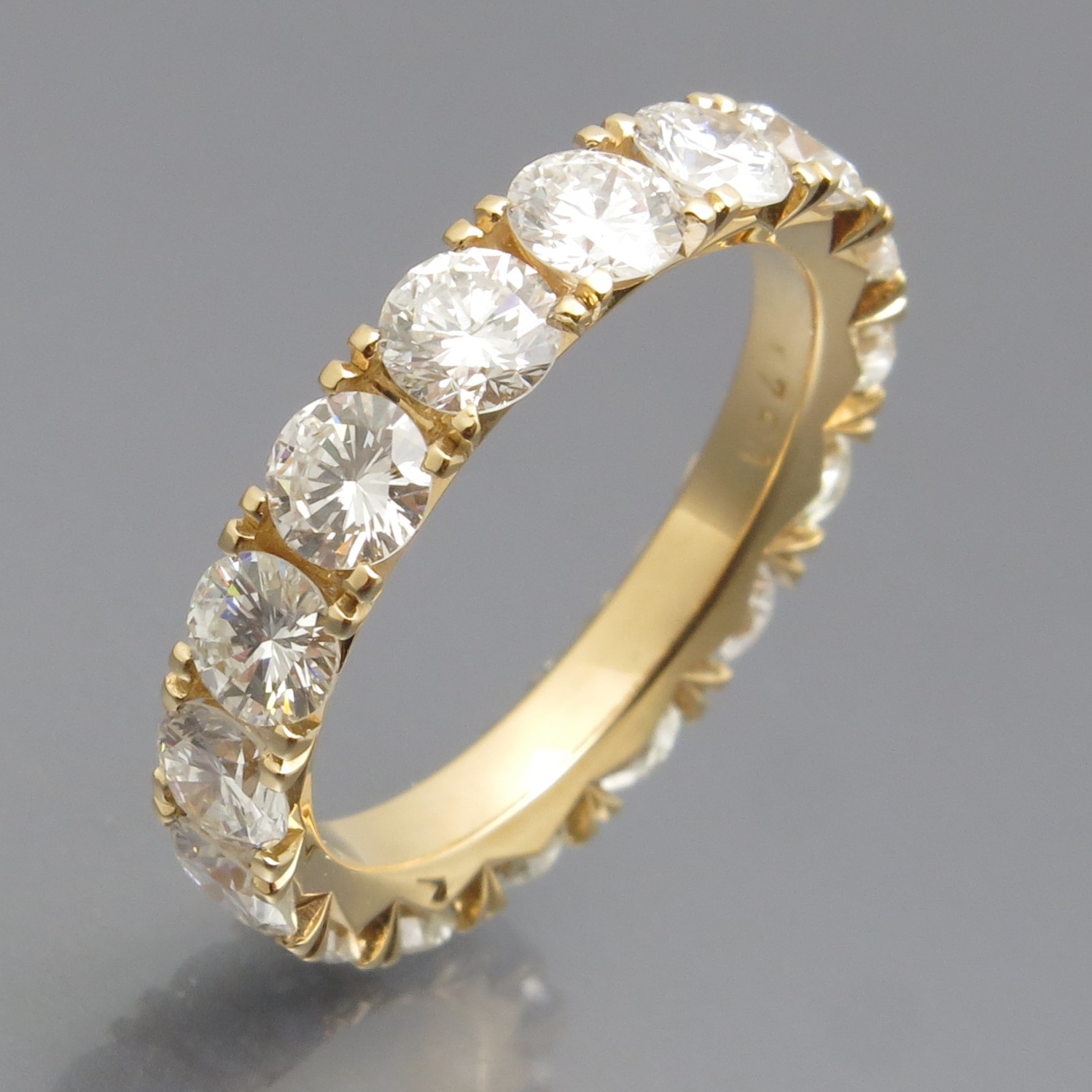 Mondäner Memoire Brillant Ring "Fishtail" – Bild 3
