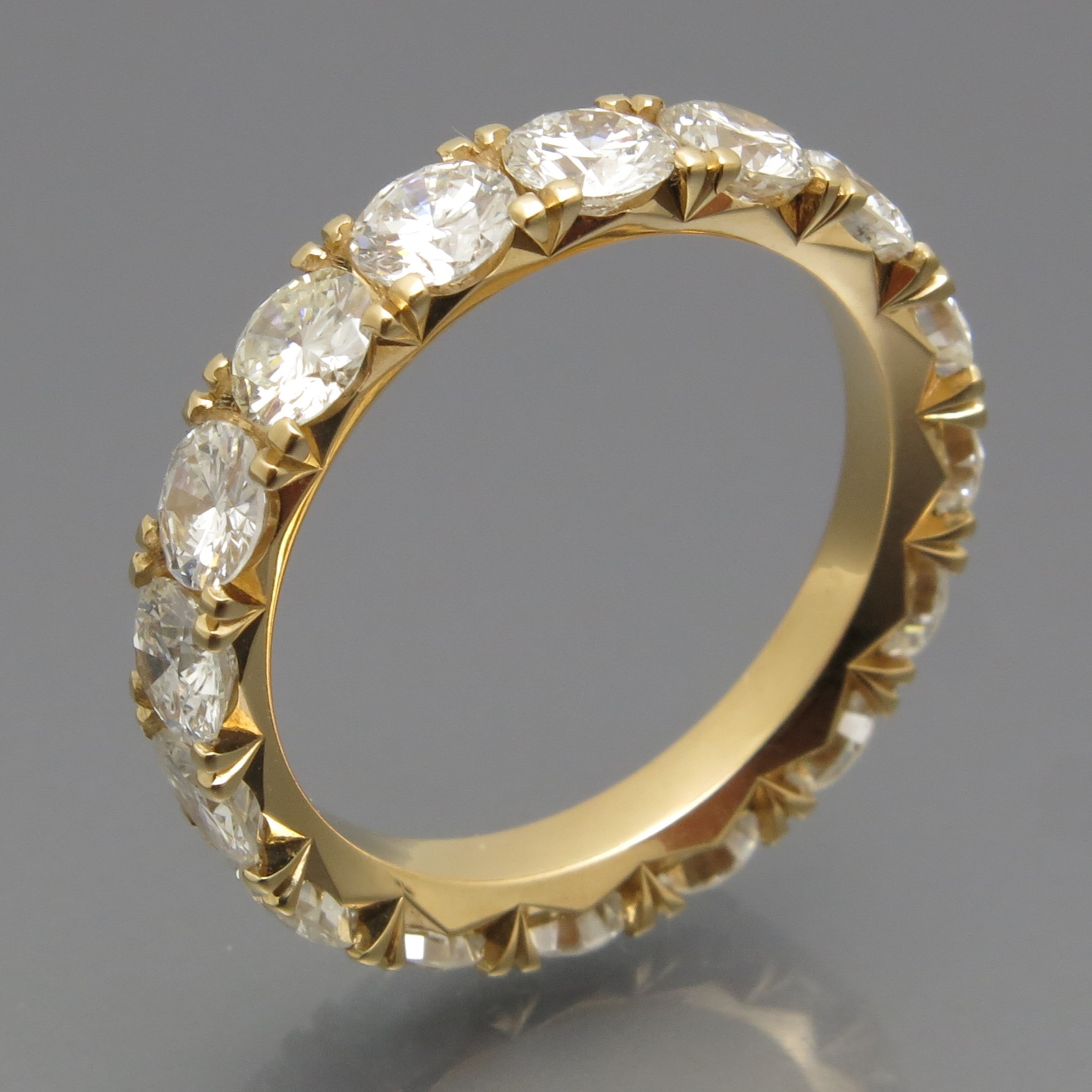 Mondäner Memoire Brillant Ring "Fishtail" – Bild 9