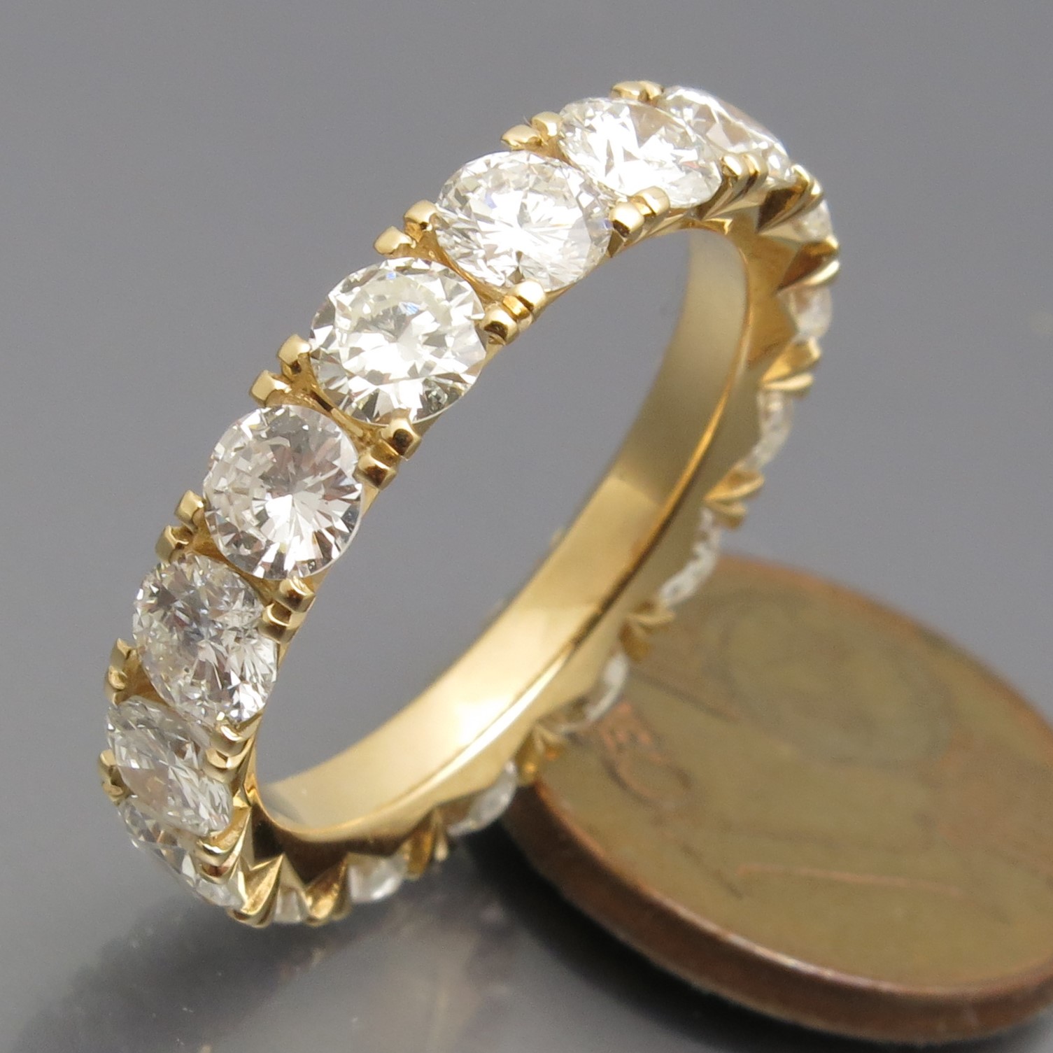 Mondäner Memoire Brillant Ring "Fishtail" – Bild 10
